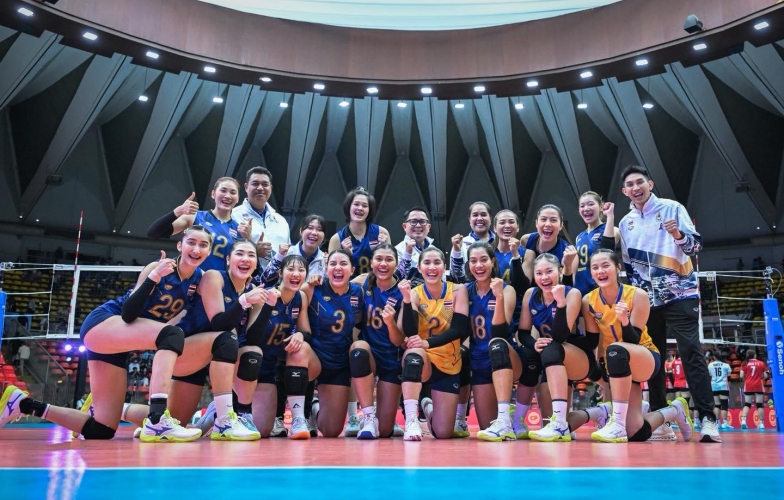 Trực tiếp bóng chuyền nữ Thái Lan vs Indonesia, 15h00 hôm nay 14/12