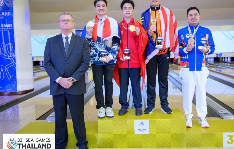 Hạ Thái Lan, bowling Việt Nam giành tấm HCV lịch sử tại SEA Games 33