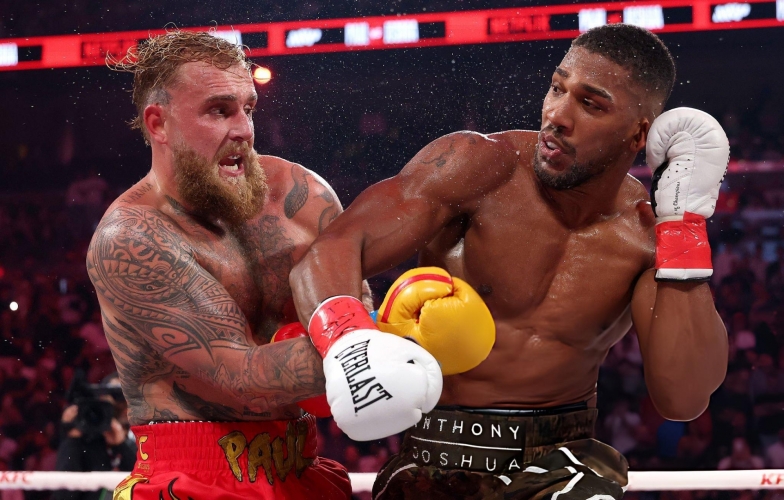 Anthony Joshua 'bay' mất gần nửa tiền thưởng từ trận thắng Jake Paul
