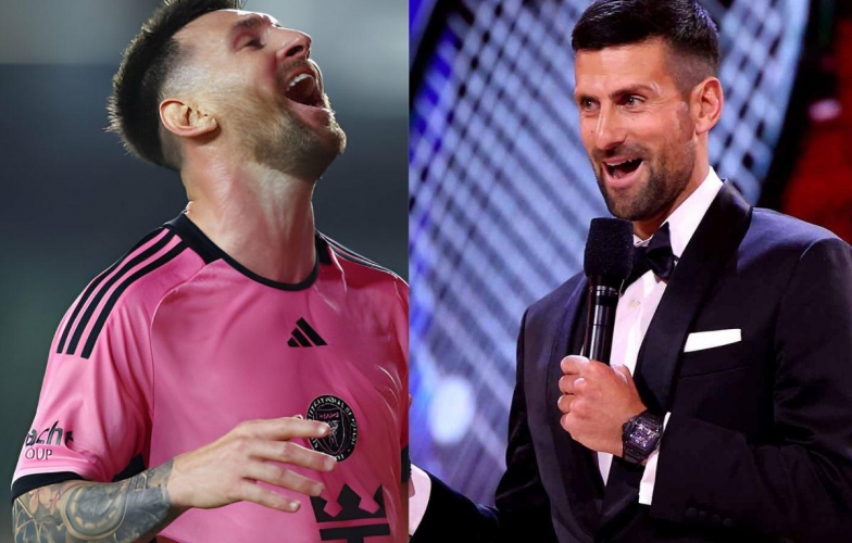 Messi bị troll 'bẽ mặt' sau khi Djokovic nhận giải thưởng danh giá