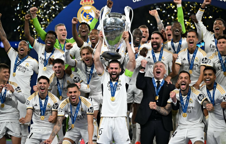 CHÍNH THỨC: Real Madrid vô địch Champions League 2023/24