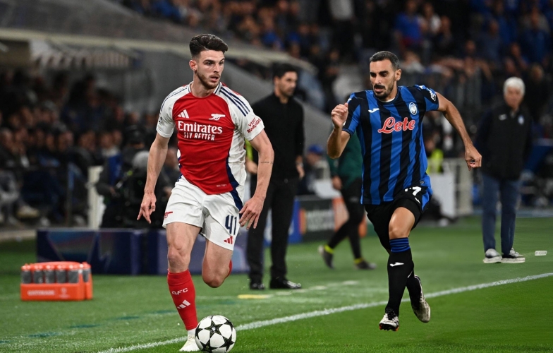 Trực tiếp Atalanta 0-0 Arsenal: Pháo thủ dồn ép