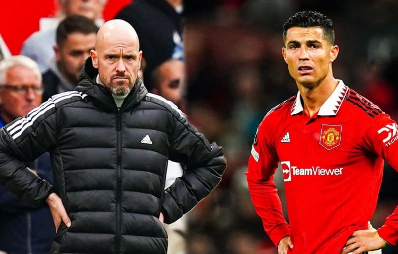 Ten Hag bị tố chèn ép Ronaldo, thiếu nhiệt huyết khi dẫn dắt MU