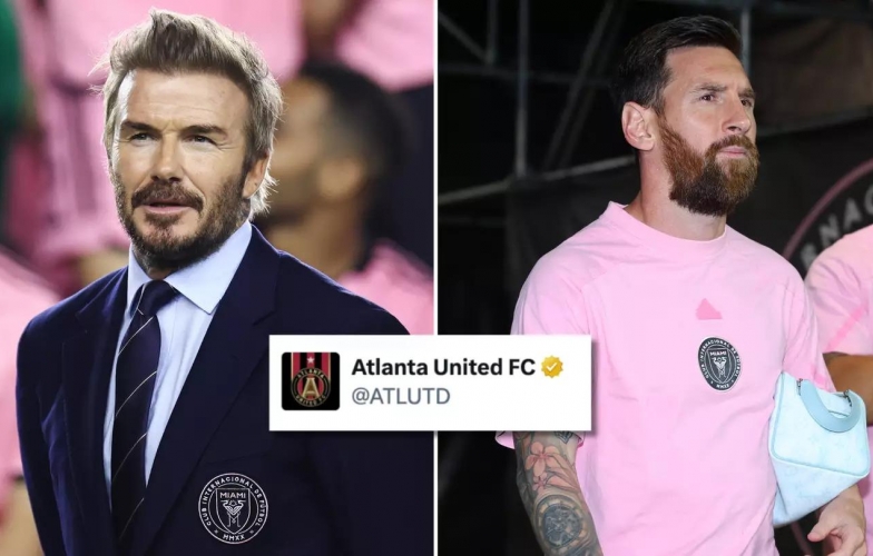 Atlanta United nhắm vào David Beckham sau khi đánh bại Inter Miami và Messi