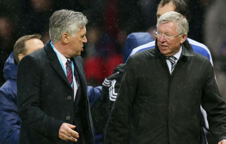 Ancelotti phá kỷ lục của Sir Alex Ferguson tại Cúp C1