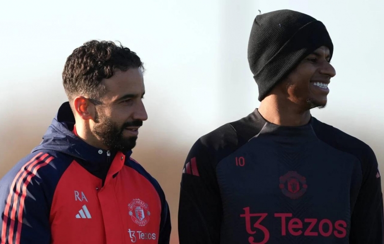 HLV Amorim 'nắn gân' Rashford tại MU