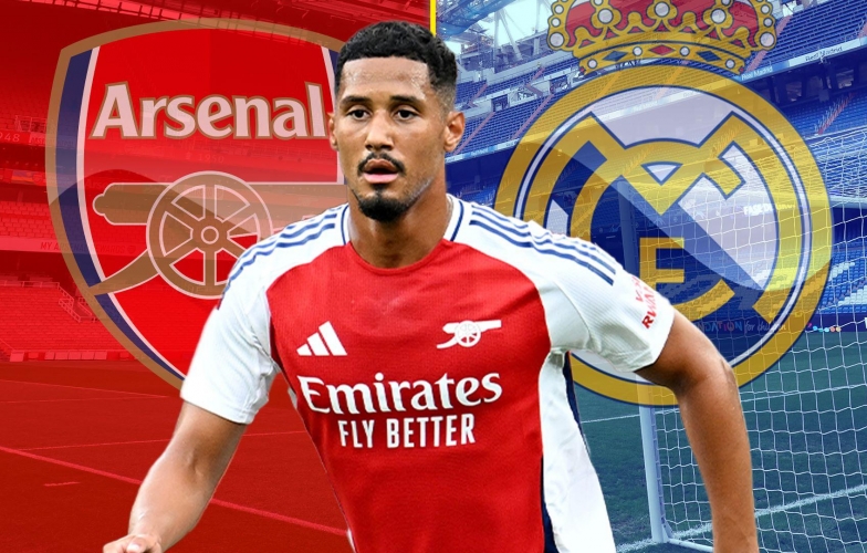 XÁC NHẬN: Ngã ngũ thương vụ Saliba gia nhập Real Madrid