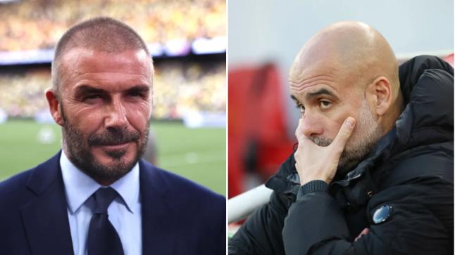 Beckham tính gây thêm đau khổ cho Pep Guardiola