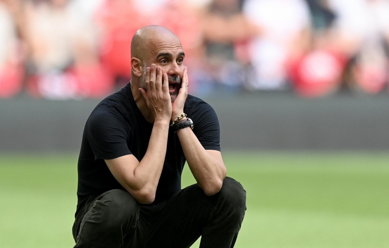 Man City mất điểm, HLV Pep Guardiola vẫn khen cả đội đá tốt