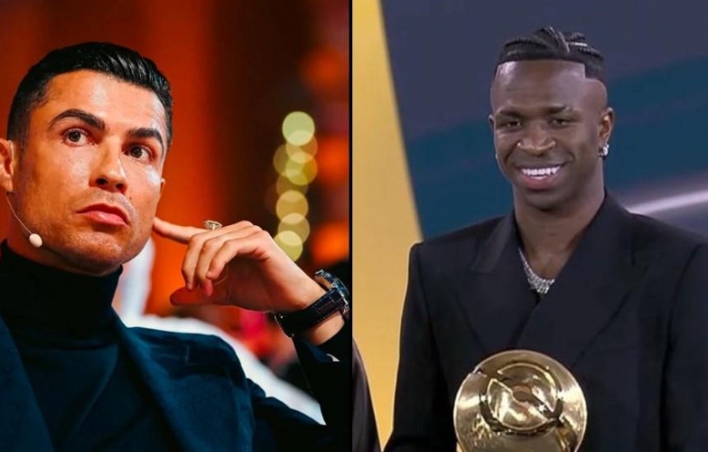 Ronaldo khẳng định Vinicius Jr đã bị cướp Quả bóng vàng