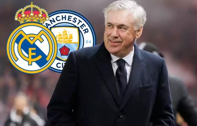 Carlo Ancelotti: 'Real Madrid không muốn đá với Man City'