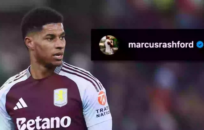 Marcus Rashford phá vỡ sự im lặng sau khi ra mắt Aston Villa