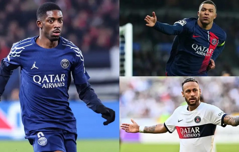 Hóa 'thánh' tại PSG, Dembele san bằng kỷ lục của Mbappe và Neymar