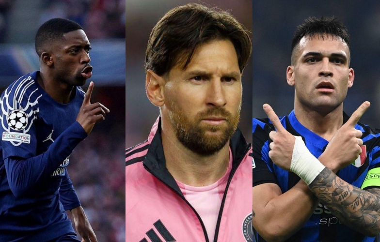 'Sống đủ lâu' để thấy Messi chung mâm với Dembele và Lautaro Martinez