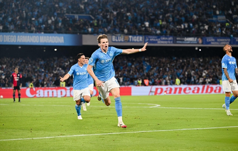 Vượt qua Inter, Napoli lên ngôi vô địch Serie A lần thứ 4