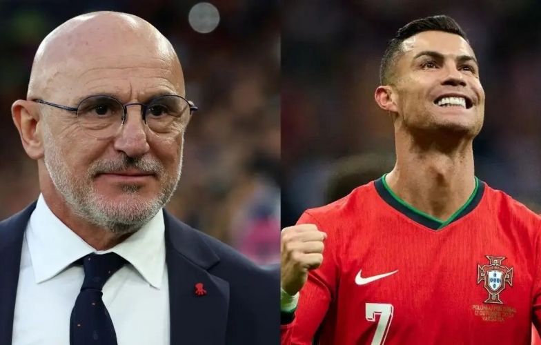 HLV tuyển Tây Ban Nha: 'Tôi vô cùng ngưỡng mộ Ronaldo'