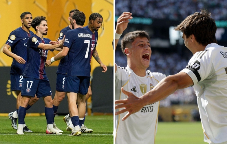 Chưa thi đấu, Real Madrid đã đánh bại PSG tại FIFA Club World Cup