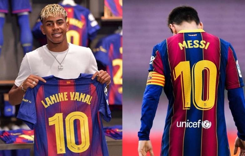 Top huyền thoại mang áo số 10 của Barcelona: Messi và những 'quái vật'
