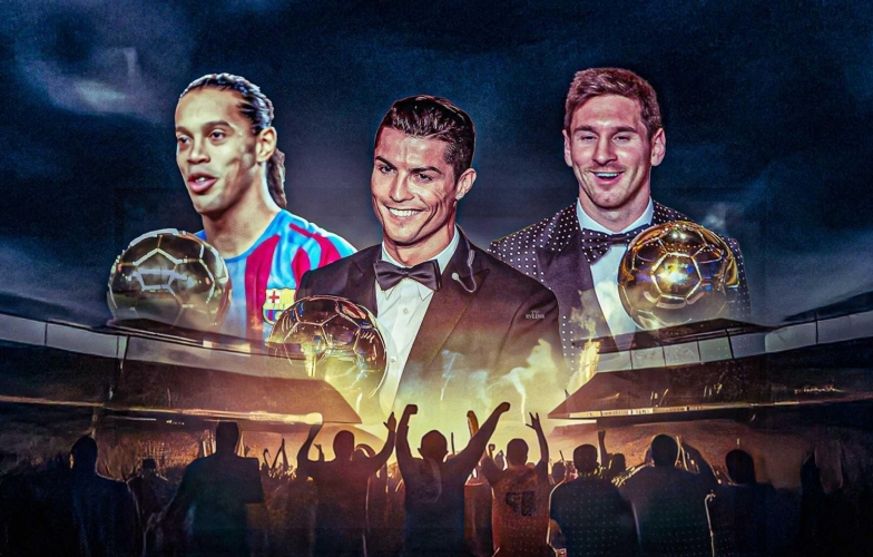 Top 5 Quả bóng Vàng vĩ đại nhất: Messi chỉ đứng thứ 2