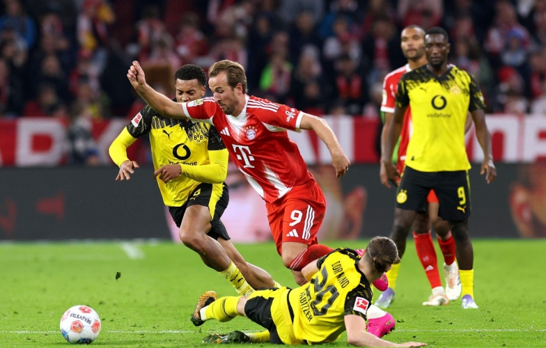 Bayern Munich thắng sít sao Dortmund, tiếp tục toàn thắng tại Bundesliga
