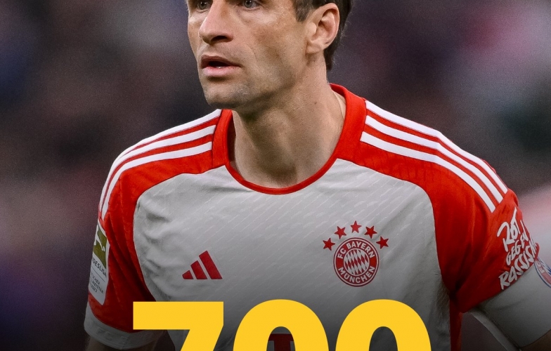Trận đấu thứ 700 “đáng quên” của Thomas Müller