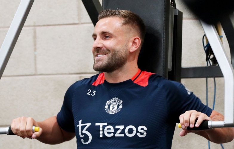 Tin vui cho fan MU: Luke Shaw trở lại luyện tập sau 9 tháng chấn thương