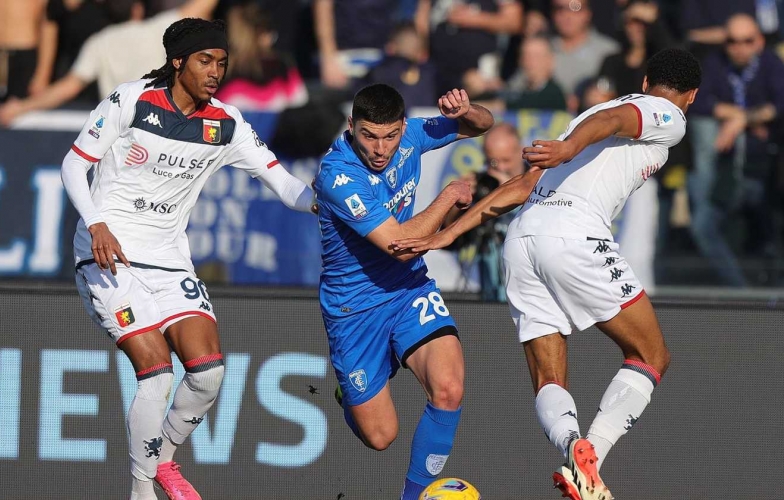 Nhận định Empoli vs Genoa: Tiếp tục lao dốc, 21h00 ngày 28/12/2024