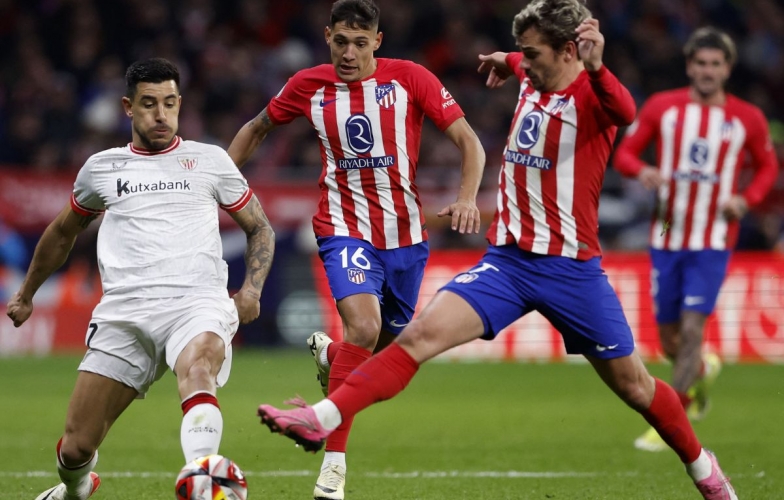 Nhận định Atletico Madrid vs Athletic Bilbao: Căng như dây đàn, 3h00 ngày 2/3/2025