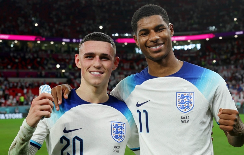 Foden và Rashford nguy cơ bị loại khỏi ĐT Anh