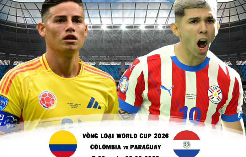 Nhận định Colombia vs Paraguay: Sốc lại tinh thần, 7h00 ngày 26/03/2025