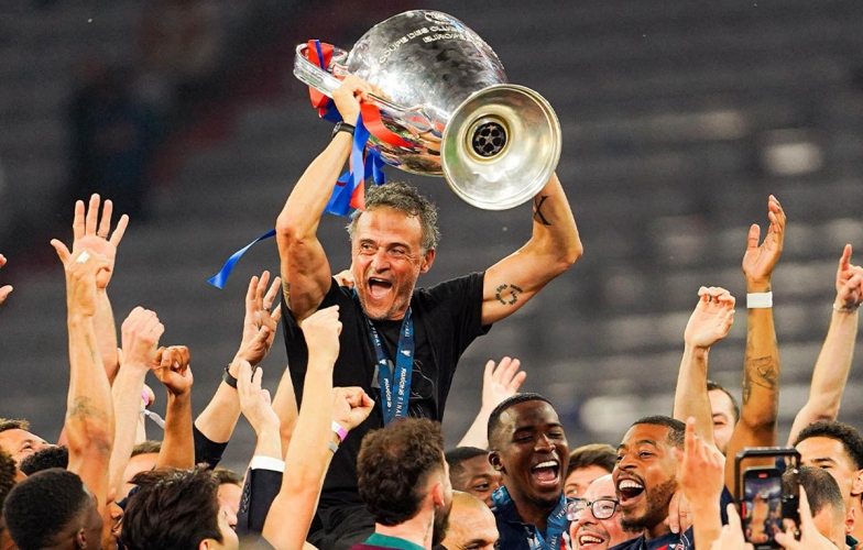 Cú ăn ba siêu vĩ đại của Luis Enrique