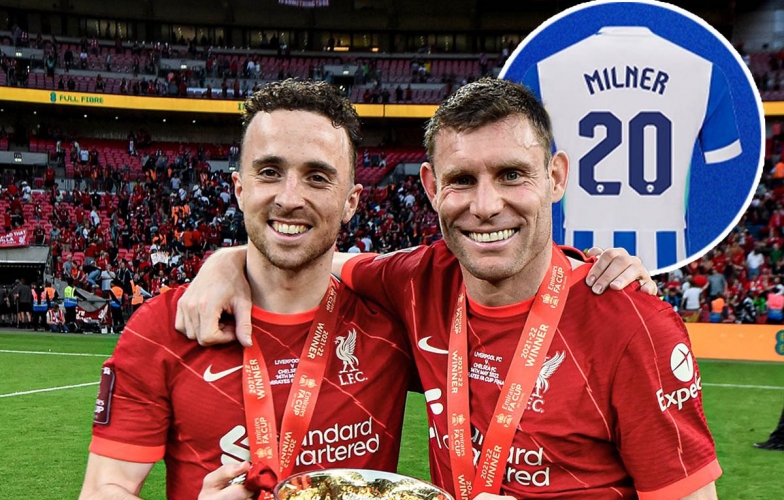 James Milner làm hành động đặc biệt tưởng nhớ Diogo Jota
