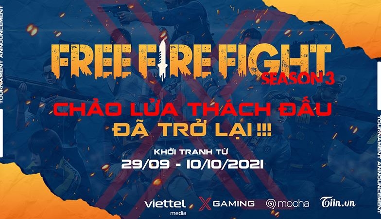 Giải đấu cộng đồng Free Fire Fight mùa 3 chính thức mở đăng ký