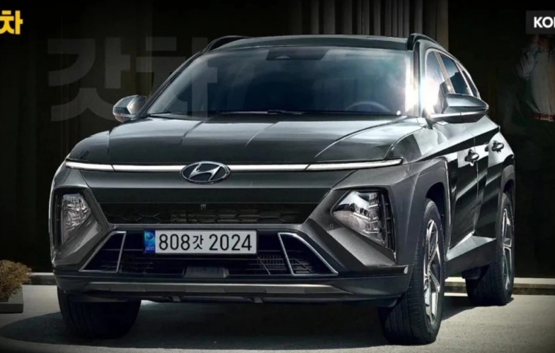 Hyundai Kona 2023 lộ diện thiết kế mới, ngoại hình bề thế, cứng cáp hơn