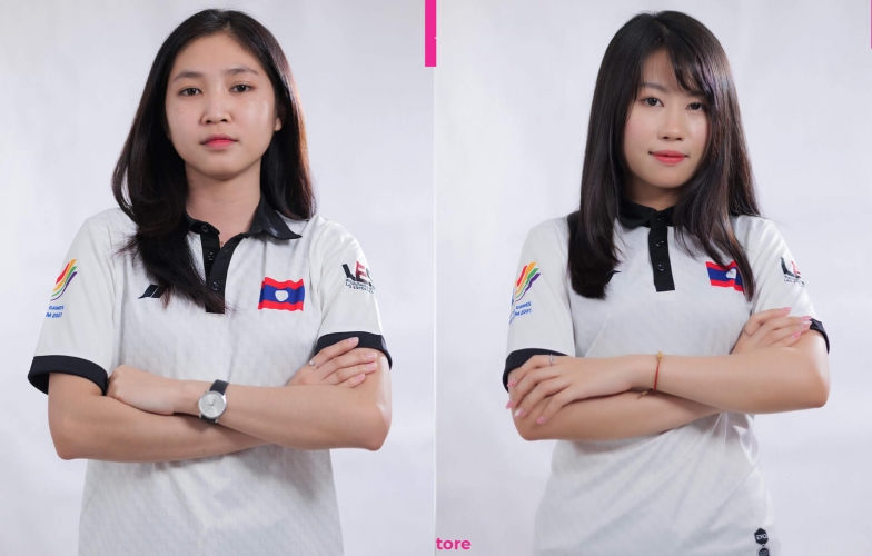 Các nữ VĐV eSports Lào dự SEA Games 31 gây ấn tượng bởi nhan sắc xinh đẹp