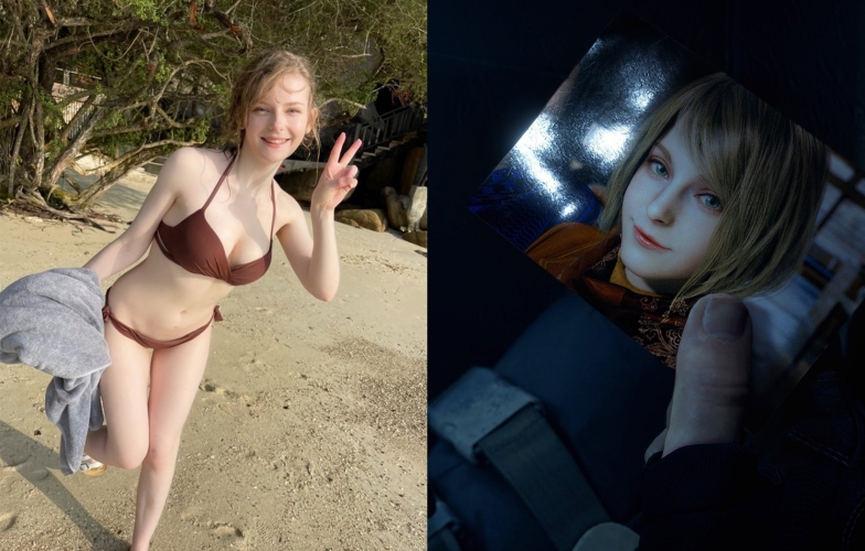 Thì ra cô gái xinh đẹp này là nguyên mẫu của Ashley trong Resident Evil 4