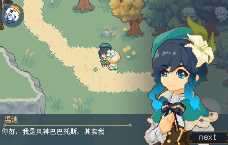 Xuất hiện tựa game Genshin Impact phiên bản 2D pixel