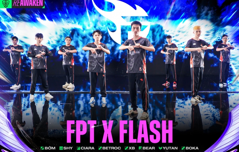 Đội hình Team Flash tham dự ĐTDV Mùa Xuân 2024