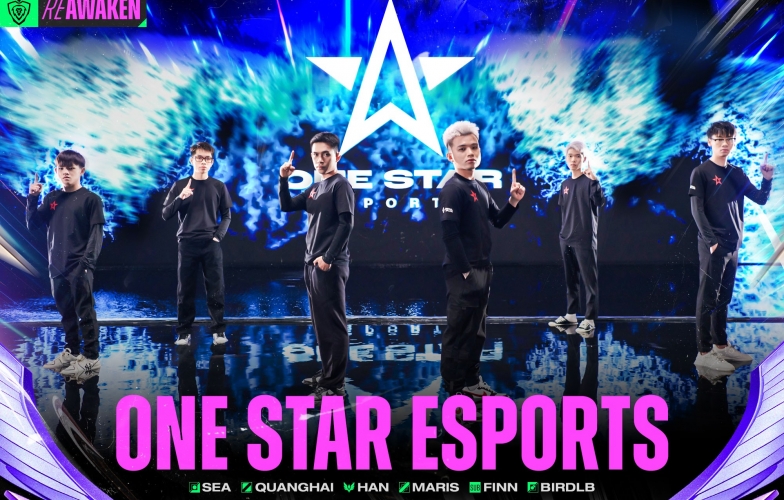 Đội hình One Star Esports tại ĐTDV Mùa Xuân 2024