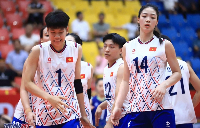 Trực tiếp bóng chuyền nữ U21 Việt Nam 1-2 U21 Thái Lan: Việt Nam gặp khó