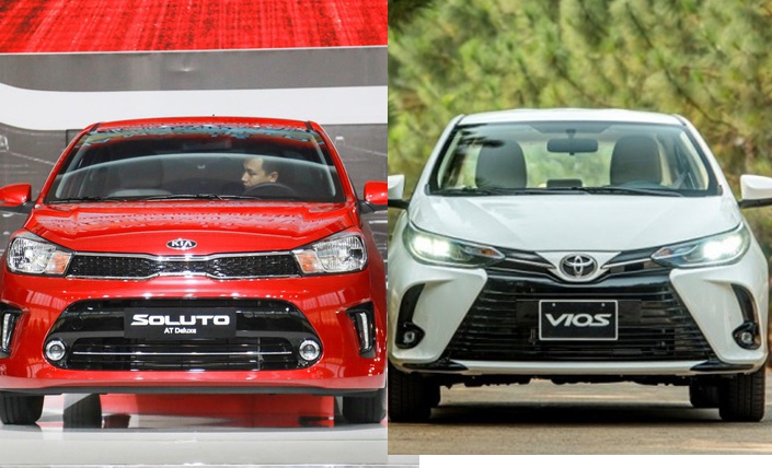 Mua xe chạy dịch vụ: Nên chọn Toyota Vios hay Kia Soluto?