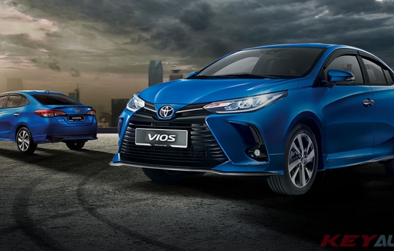 Toyota Vios được bổ sung màu xanh dương lạ mắt, giá cực rẻ
