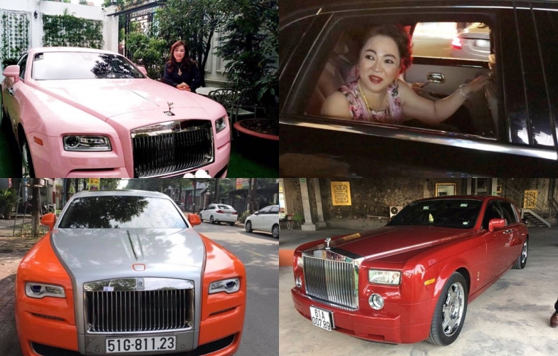 Loạt xe Rolls-Royce cực khủng từng “qua tay” bà Nguyễn Phương Hằng