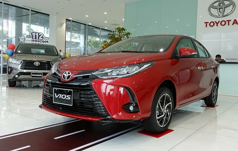 Giá xe Toyota Vios tiếp tục được điều chỉnh tăng từ 1/7