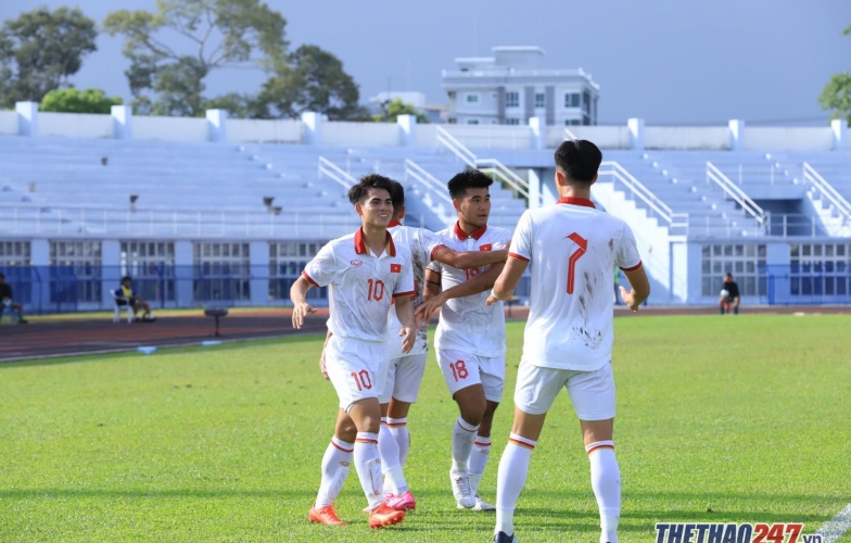 U23 Việt Nam thắng nhẹ U23 Lào, khởi đầu suôn sẻ