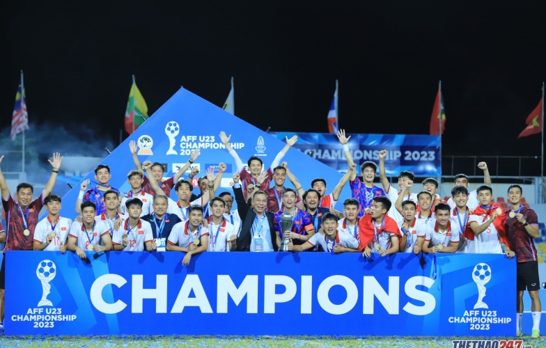 U23 Việt Nam nhận mưa tiền thưởng sau khi vô địch U23 Đông Nam Á