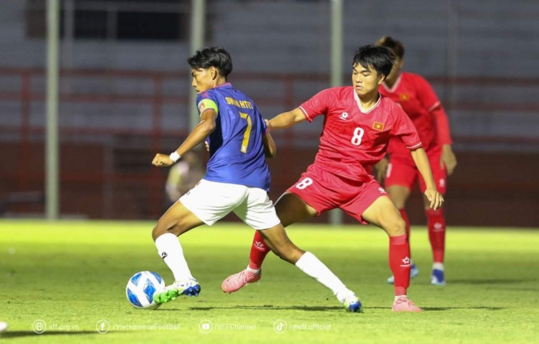 Trọng tài quyết định tranh cãi, U19 Việt Nam hòa thất vọng Myanmar