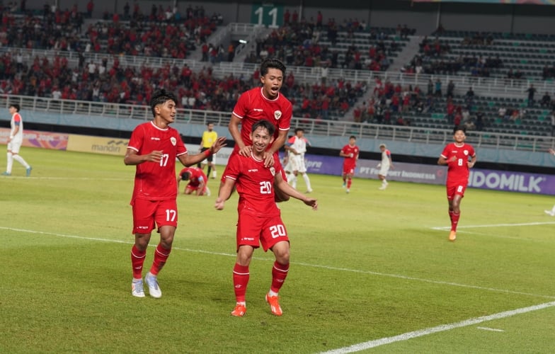 Trực tiếp U19 Indonesia 1-0 U19 Campuchia: U19 Indonesia mở tỷ số
