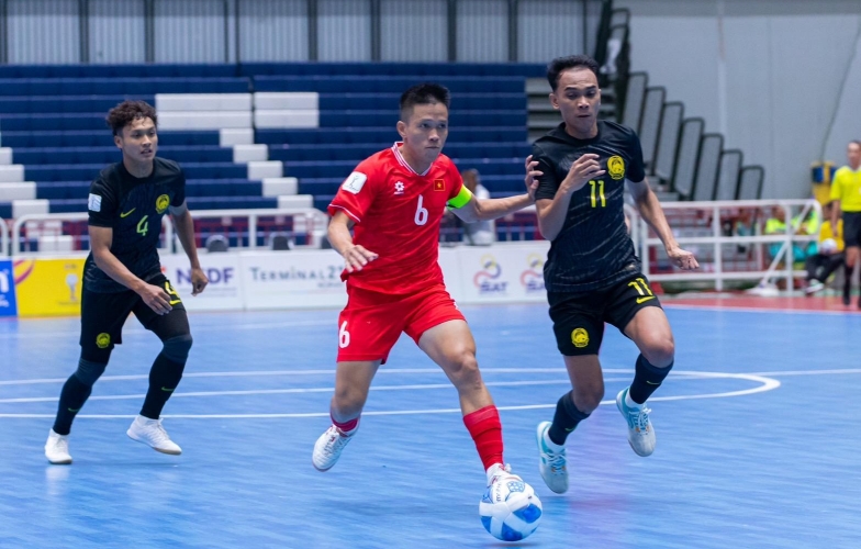 BXH futsal Đông Nam Á 2024: ĐT Việt Nam xếp dưới Thái Lan