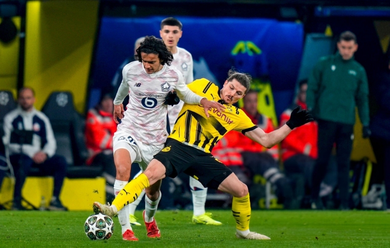 Dortmund hòa kịch tính Lille, đánh mất lợi thế trận lượt về